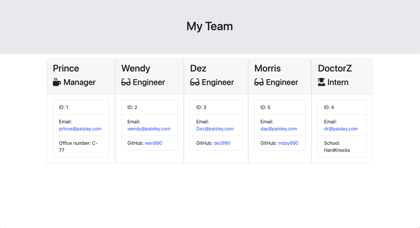 Roster